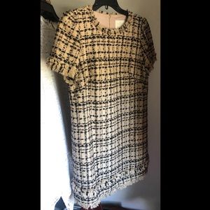 Kate Spade Tweed Dress SZ 10 (RUNS SMALL)